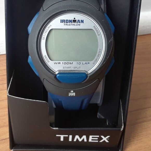 Vintage TIMEX Ironman Triathalon Watch 10 Lap - Picture 1 of 7